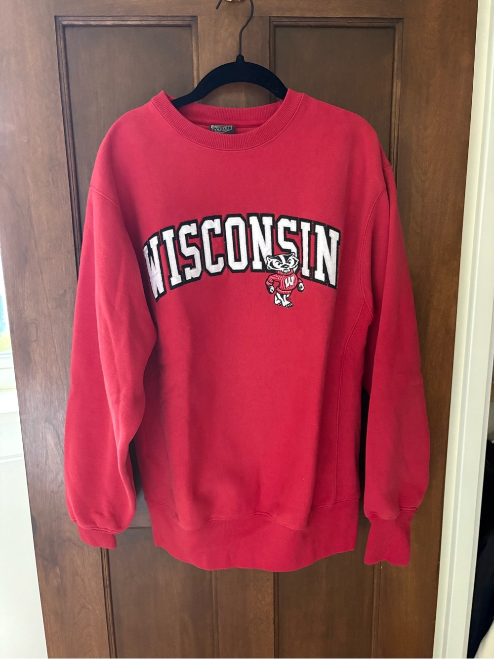 Signature Red Wisconsin Crewneck Sweatshirt